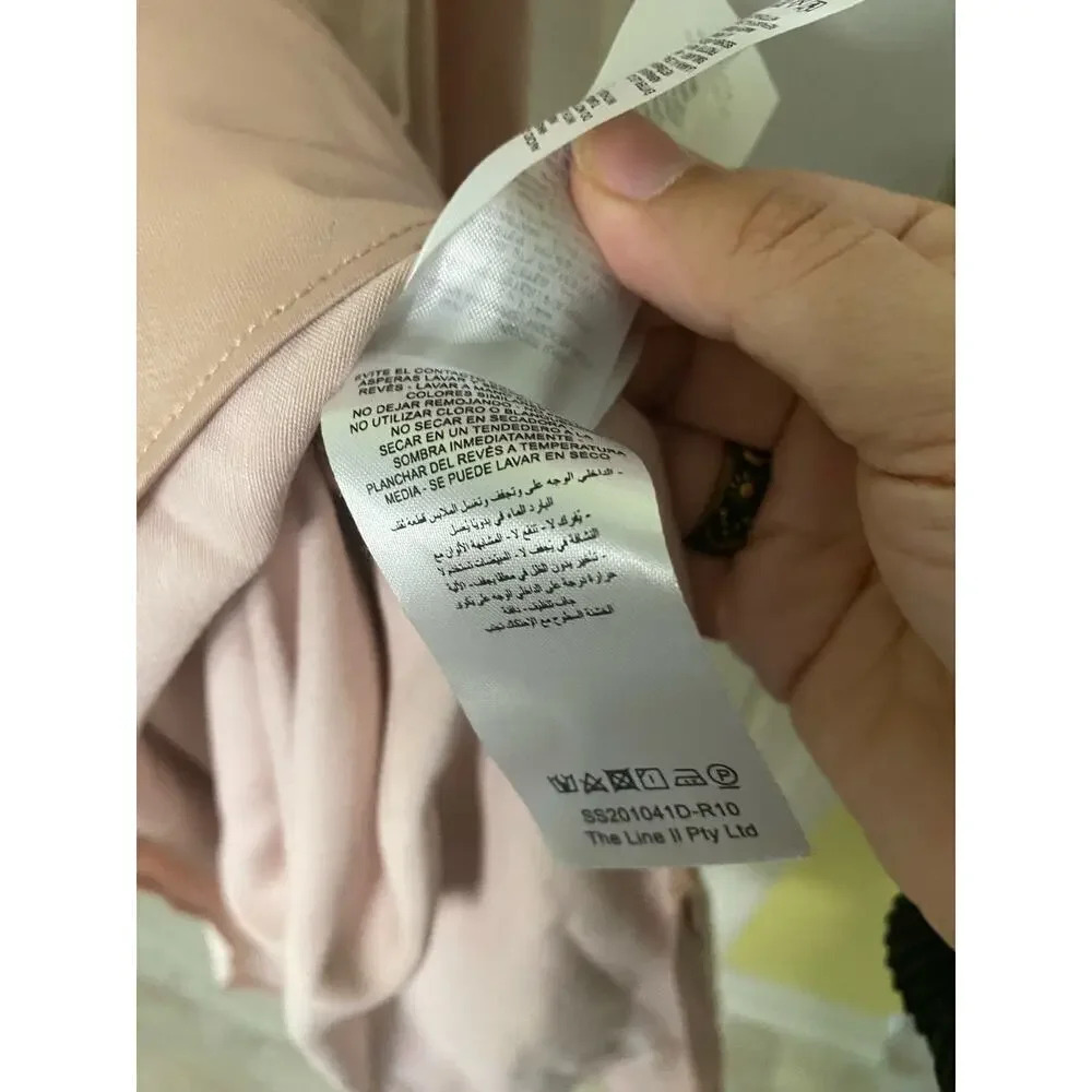 SIGNIFICANT OTHER One Another Asymmetric Hem Cocktail Midi Dress Size 6 - Picture 15 of 16